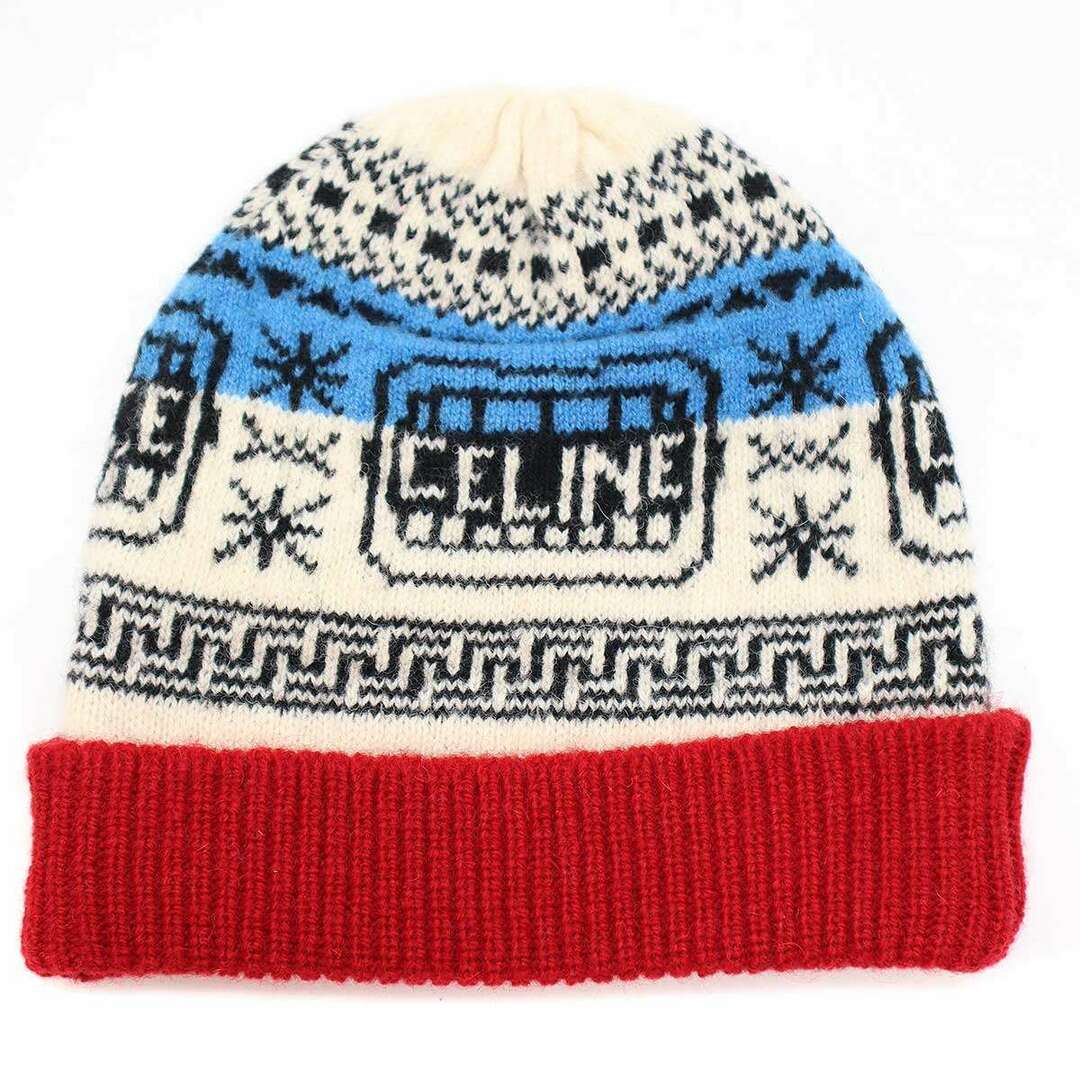 celine(セリーヌ)のCELINE セリーヌ 21SS THE DANCING KID Beanie ニットキャップ ミックス TU 2A07L715M レディースの帽子(ニット帽/ビーニー)の商品写真