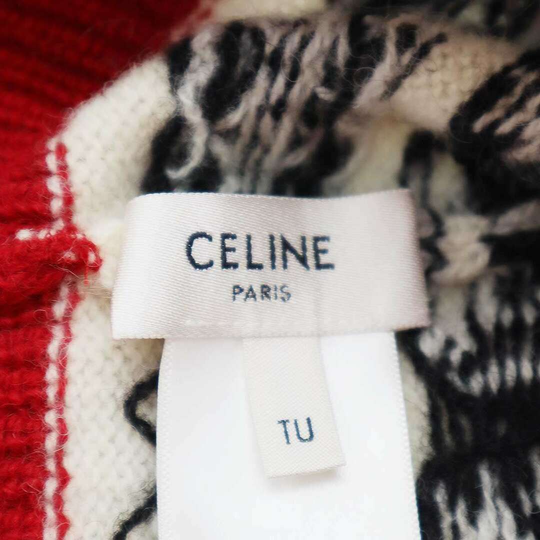 celine(セリーヌ)のCELINE セリーヌ 21SS THE DANCING KID Beanie ニットキャップ ミックス TU 2A07L715M レディースの帽子(ニット帽/ビーニー)の商品写真