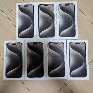 iPhone 15 pro max 256GB 7台(スマートフォン本体)