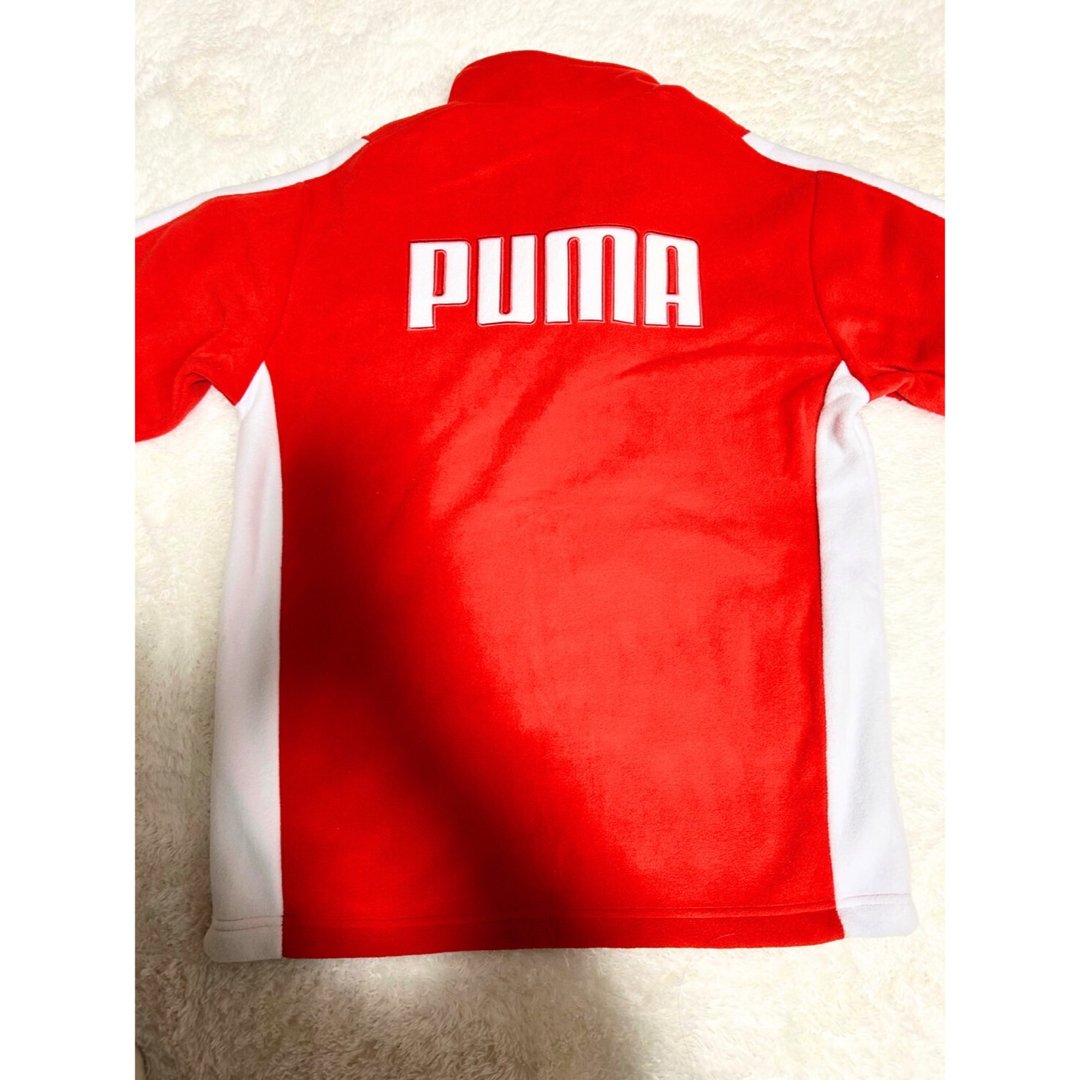 PUMA(プーマ)のpuma プーマ　タグ付き　ハーフジッププルオーバー　フリース　スポーツ◎ キッズ/ベビー/マタニティのキッズ服男の子用(90cm~)(ジャケット/上着)の商品写真