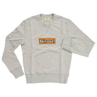 アミ メンズ クルーネック スウェット Ami Crewneck Sweatshirt H17J029.730 055 ヘザー グレー トレーナー(otr1803) -(スウェット)