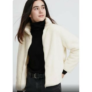 ユニクロ(UNIQLO)のUNIQLOボアフリース(ブルゾン)