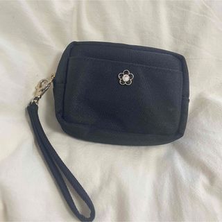 マリークワント(MARY QUANT)の【美品】マリクワ デジカメ ポーチ 黒(ポーチ)