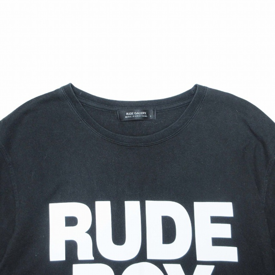 RUDE GALLERY(ルードギャラリー)の美品 ルードギャラリー ロゴ RUDE BOY プリント Tシャツ/3 メンズ メンズのトップス(Tシャツ/カットソー(半袖/袖なし))の商品写真