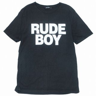 RUDE GALLERY - 美品 ルードギャラリー ロゴ RUDE BOY プリント Tシャツ/3 メンズ