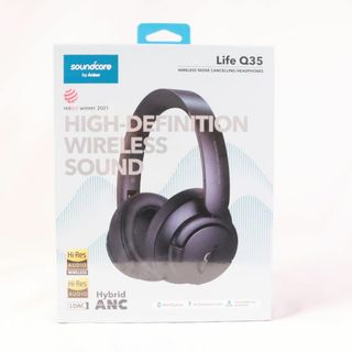アンカー(Anker)のAnker アンカー　Soundcore Life Q35（　Bluetooth5.0 ワイヤレス ヘッドホン　）【LDAC対応/ウルトラノイズキャンセリング/ハイレゾ対応 (ワイヤレス/有線) / 外音取り込みモード/NFC・Bluetooth対応 / 最大40時間音楽再生 / マイク内蔵】(ヘッドフォン/イヤフォン)