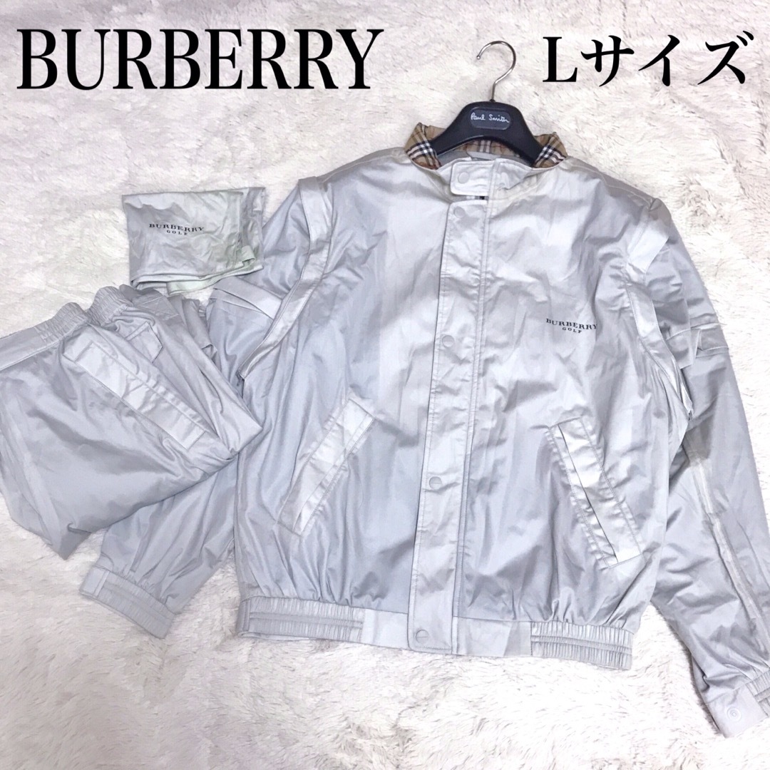 BURBERRY(バーバリー)の希少 BURBERRY 3way ナイロンジャケット セットアップ ノバチェック メンズのジャケット/アウター(ナイロンジャケット)の商品写真