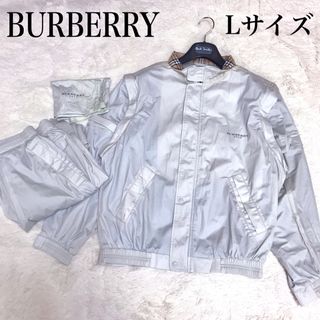 バーバリー(BURBERRY)の希少 BURBERRY 3way ナイロンジャケット セットアップ ノバチェック(ナイロンジャケット)