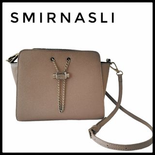 サミールナスリ(SMIR NASLI)のSMIRNASLI　サミールナスリ　ショルダーバッグ　ピンク　バック　チェーン(ショルダーバッグ)