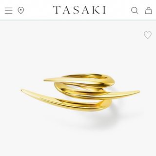 タサキ(TASAKI)の極美品★TASAKI サージリングsurge ring k18イエローゴールド(リング(指輪))