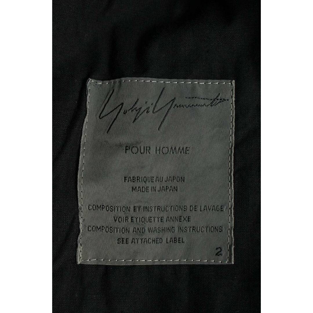 Yohji Yamamoto POUR HOMME(ヨウジヤマモトプールオム)のヨウジヤマモトプールオム  HY-J27-028 ジップデザインジャケット メンズ 2 メンズのジャケット/アウター(その他)の商品写真