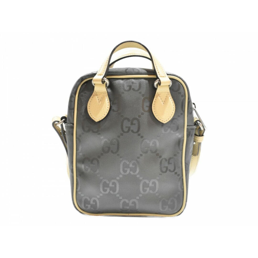 Gucci(グッチ)の【中古品】GUCCI
Off the Grid　ナイロンショルダーバッグ 625850 シルバー系×アイボリー系 キャンバス×レザー ショルダーバッグ　ハンドバッグ　カジュアルバッグ　ユニセックス　人気　おしゃれ【中古】松山久万ノ台店 メンズのバッグ(ショルダーバッグ)の商品写真