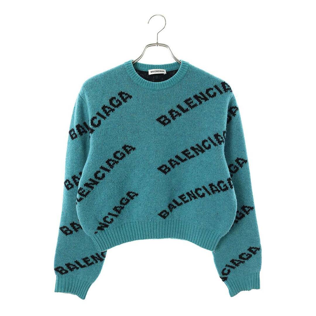 Balenciaga(バレンシアガ)のバレンシアガ  529208 T1473 ロゴジャガードニット レディース 36 レディースのトップス(ニット/セーター)の商品写真