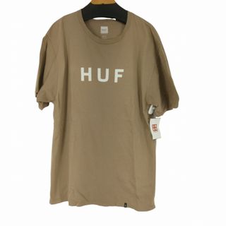 HUF - HUF ハフ Tシャツ・カットソー M グレーx黒(タイダイ) 【古着