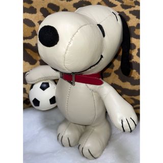 スヌーピー(SNOOPY)の⭐︎スヌーピータウン限定⭐︎レザー　スヌーピーサッカー(キャラクターグッズ)