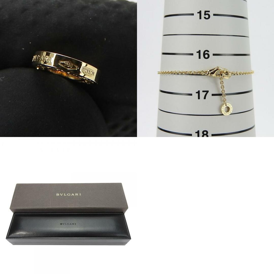 BVLGARI(ブルガリ)の【中古】 ブルガリ ブレスレット ビー・ゼロワン K18YG 約6.8g イエローゴールド エレメント レディース 女性 BVLGARI レディースのアクセサリー(ブレスレット/バングル)の商品写真