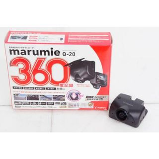 【中古】C Yupiteruユピテル 全周囲360°ドライブレコーダー marumie マルミエ Q20(カーナビ/カーテレビ)