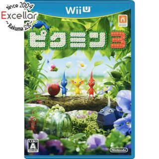 ウィーユー(Wii U)のピクミン3　Wii U　説明書なし・ディスク傷(家庭用ゲームソフト)