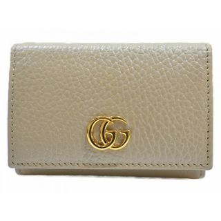 グッチ(Gucci)の【中古品】GUCCI
ダブルGウォレット 735212 ベージュ×イエロー レザー 三つ折り財布　折りたたみ財布　コンパクトウォレット　シンプル　レディース　人気　定番【中古】松山久万ノ台店(財布)