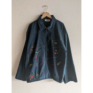 ビームス(BEAMS)のERIN LONDON EMBROIDERY ZIP BLOUSON(ブルゾン)