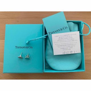 ティファニー(Tiffany & Co.)のTIFFANY＆Co. ハートピアス ダイヤモンド シルバー ティファニーブルー(ピアス)