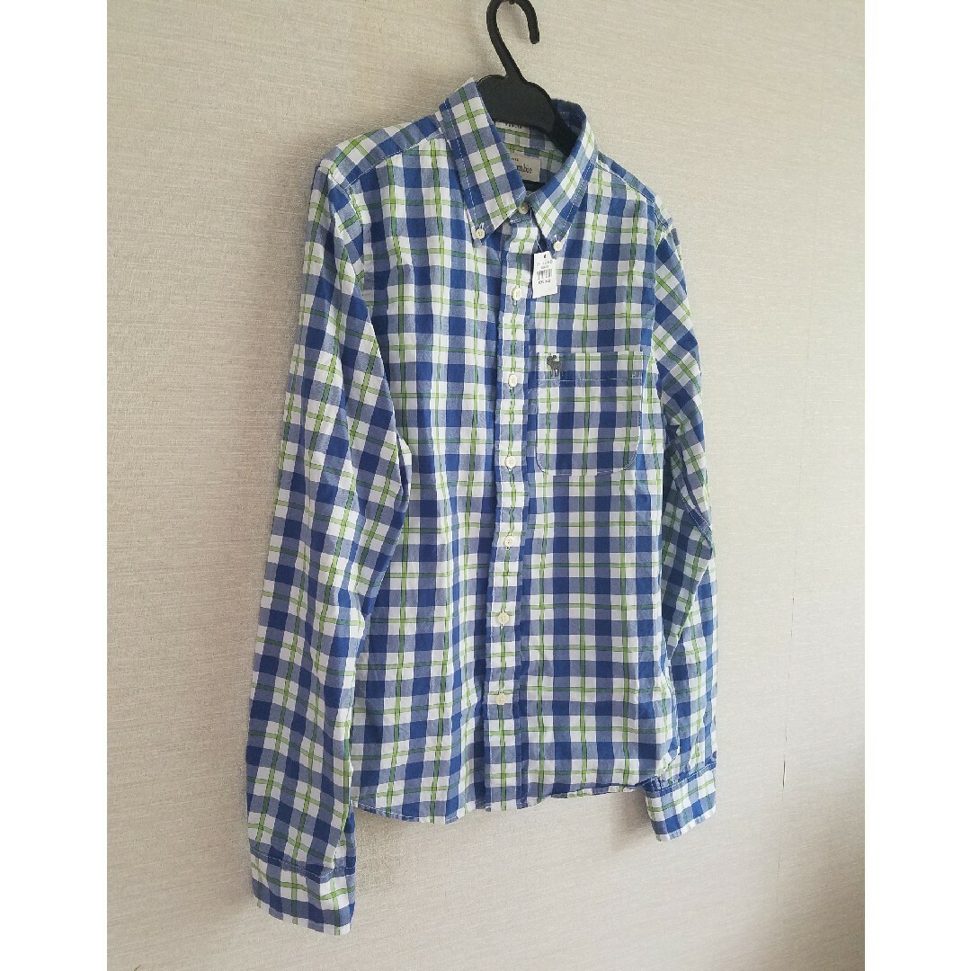 Abercrombie&Fitch(アバクロンビーアンドフィッチ)のアバクロチェックシャツ☆Abercrombie&Fitch☆大人気☆送料込み☆☆ メンズのトップス(シャツ)の商品写真