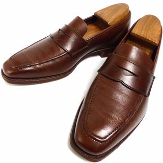 クロケットアンドジョーンズ(Crockett&Jones)の英国製クロケット&ジョーンズ× ポールスミス コインローファー25-25.5(スリッポン/モカシン)