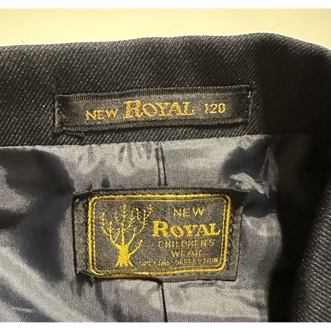 ★美品★New ROYALフォーマルスーツ　120cm キッズ/ベビー/マタニティのキッズ服男の子用(90cm~)(ドレス/フォーマル)の商品写真