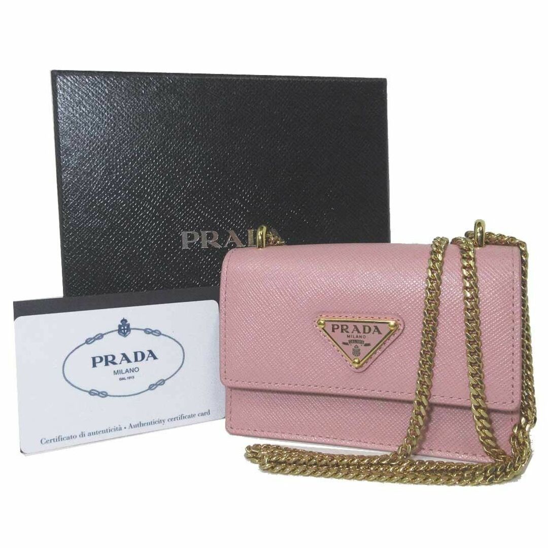 PRADA - 【新品】プラダ ショルダーバッグ 1MR017 SAFFIANO TRIANG