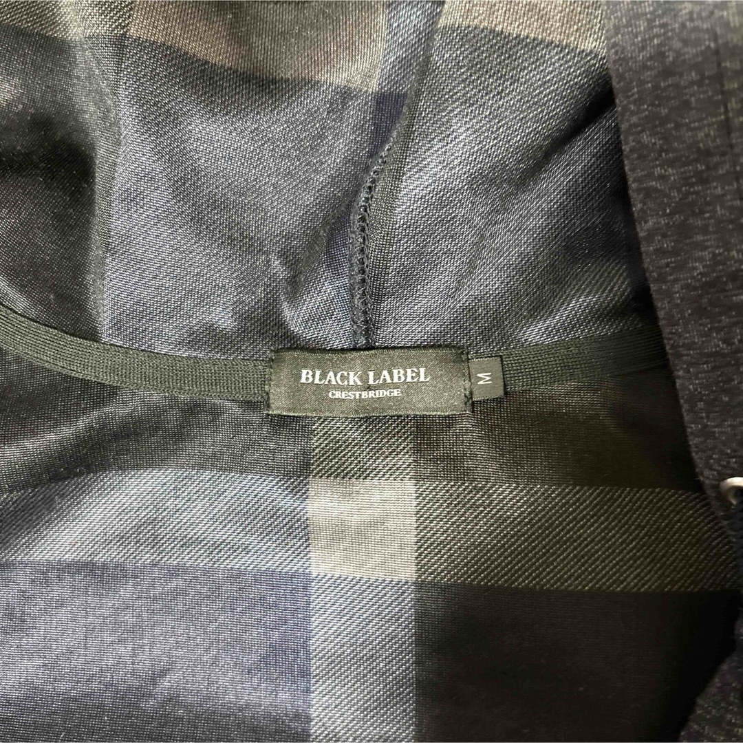 BLACK LABEL CRESTBRIDGE(ブラックレーベルクレストブリッジ)のBLACK LABEL  CRESTBRIDGE パーカーブルゾン 総裏地 M メンズのジャケット/アウター(ブルゾン)の商品写真