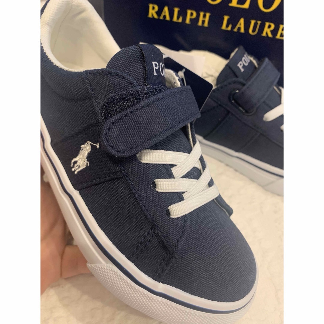 POLO RALPH LAUREN(ポロラルフローレン)の新品タグ付き☆ラルフローレンのスニーカー キッズ/ベビー/マタニティのキッズ靴/シューズ(15cm~)(スニーカー)の商品写真