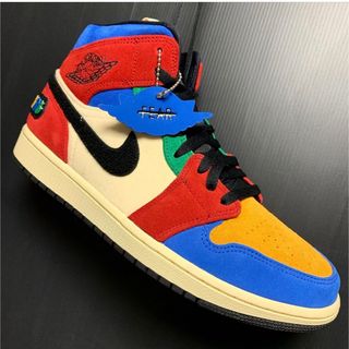 ナイキ(NIKE)のNIKE AIR JORDAN 1 MID SE FEARLESS NA(スニーカー)