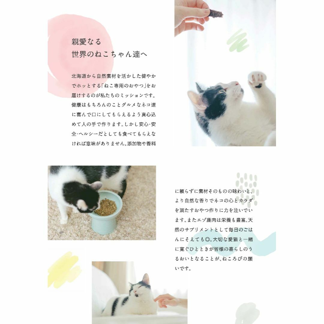 北海道産 猫·犬用おやつ5袋 カレイフレーク CatSnackDabsFlake その他のペット用品(猫)の商品写真