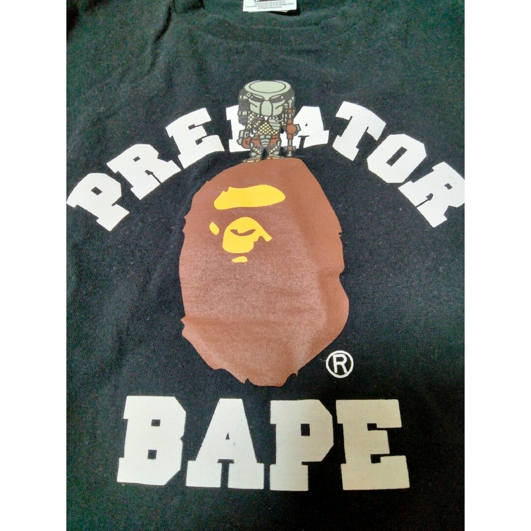 A BATHING APE(アベイシングエイプ)の【№478】✨abasing ape Predator Tシャツ 長袖 コラボ メンズのトップス(Tシャツ/カットソー(七分/長袖))の商品写真