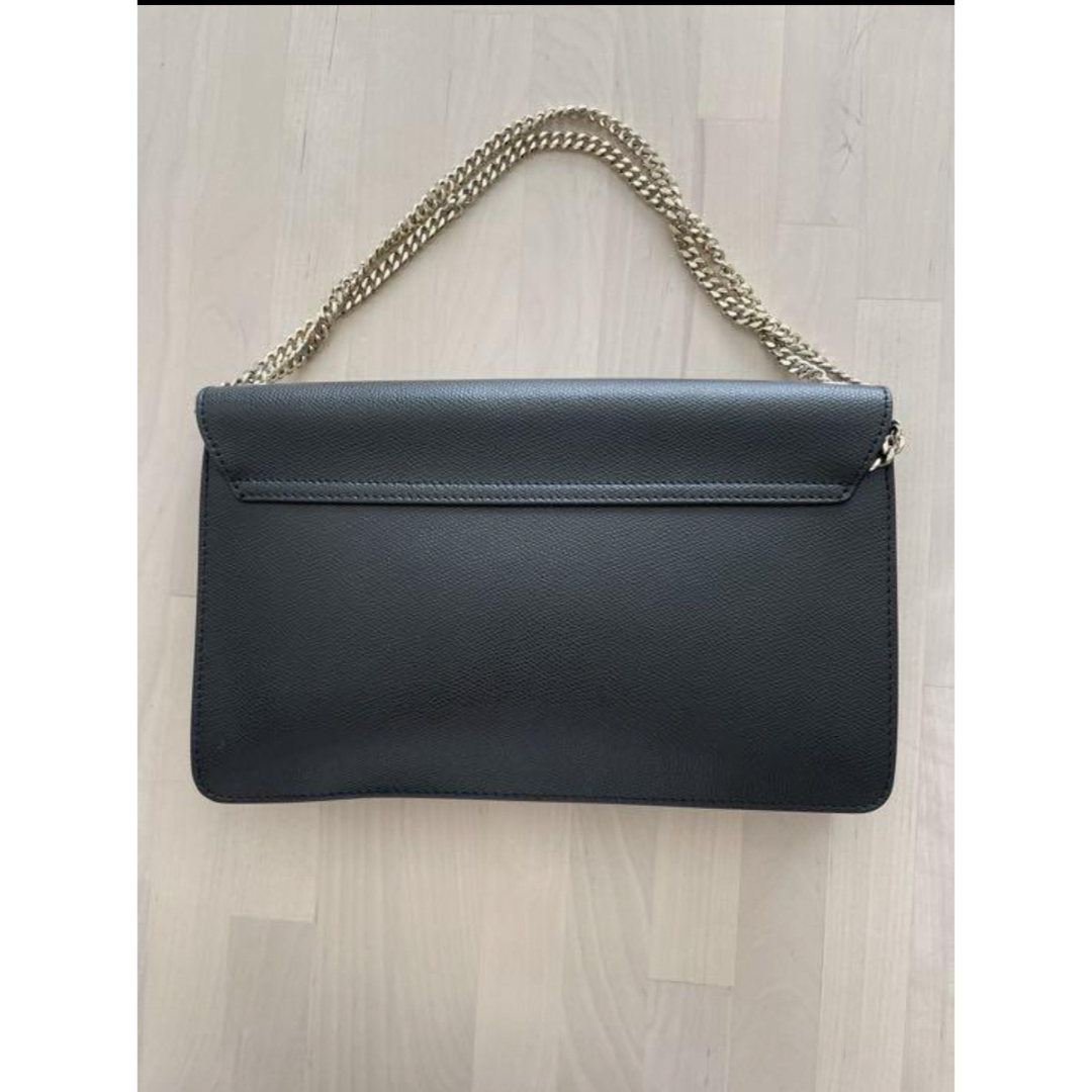 FURLA - フルラ チェーンショルダーバッグ ブラック フォーマル FURLA - フルラ チェーンショルダーバッグ ブラック フォーマル