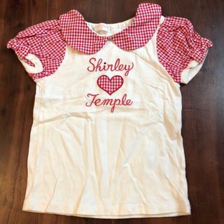 シャーリーテンプル(Shirley Temple)のシャーリーテンプル⭐︎ギンガムチェック襟付きTシャツ130 120のお子様も(Tシャツ/カットソー)