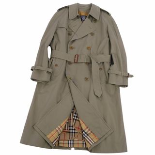 バーバリー(BURBERRY)の美品 Vintage バーバリー Burberrys コート トレンチコート 裏チェック ライナー付き アウター メンズ 96-180(XL相当) カーキベージュ(トレンチコート)