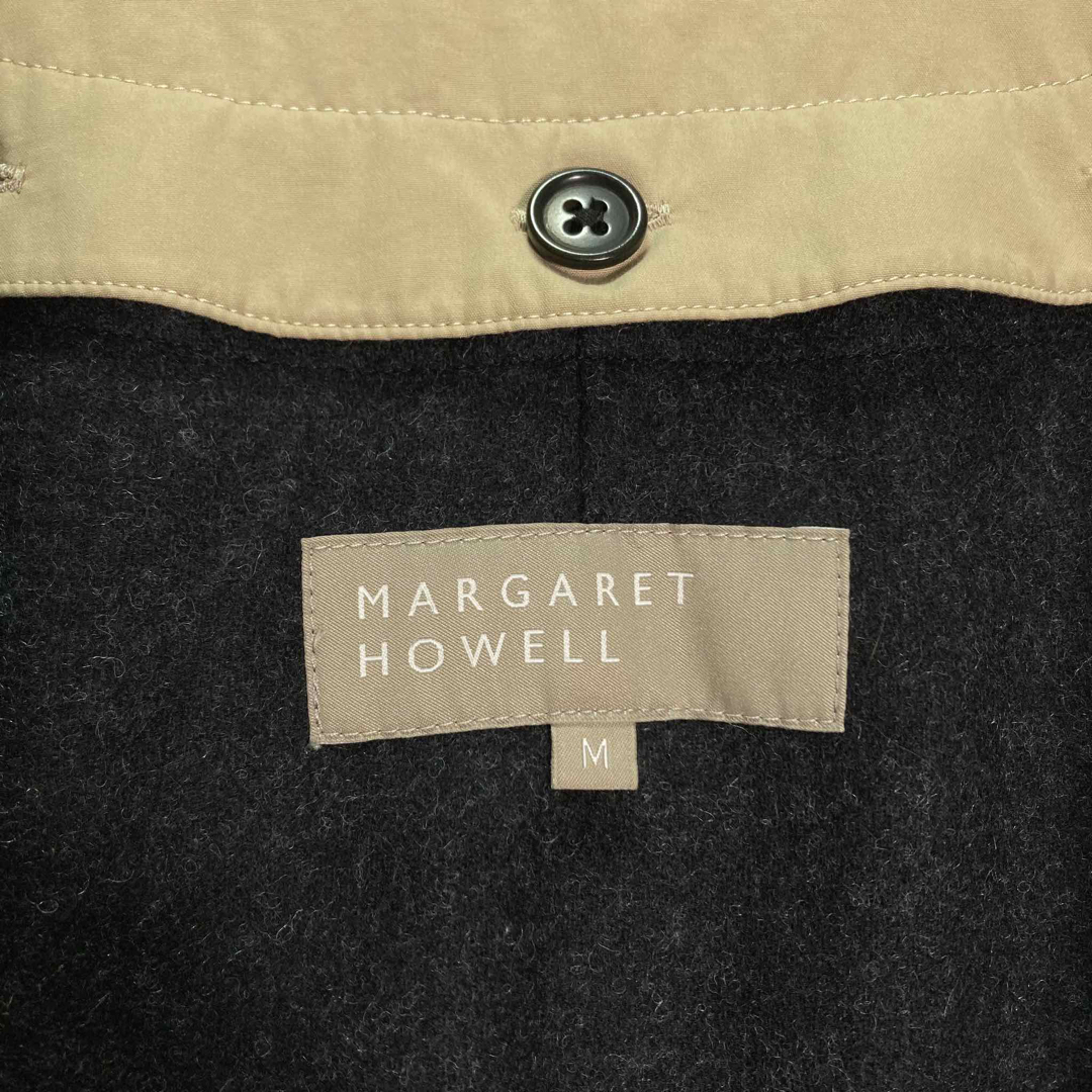 MARGARET HOWELL(マーガレットハウエル)の【希少】MARGARET HOWELL ライナー付 ステンカラーコート 日本製 メンズのジャケット/アウター(ステンカラーコート)の商品写真