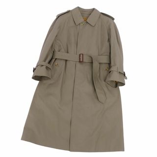 バーバリー(BURBERRY)の極美品 Vintage バーバリー Burberrys コート シングル トレンチコート ライダーコート ライナー付き アウター メンズ 90-165(S相当) カーキベージュ(トレンチコート)