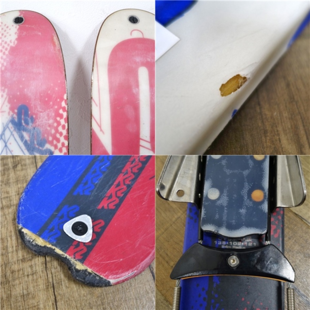 某メーカー COOMBA K2 ケーツー CK ビンディング センター102mm 181cm 板