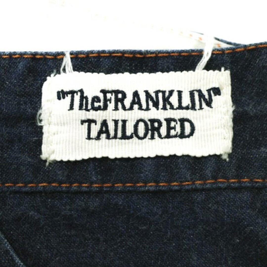 The FRANKLIN TAILORED フランクリンテーラード 日本製 FA-P002 PAINTER DENIM PANTS ペインターデニムパンツ 5 インディゴ ワイド ジーンズ ジップフライ ボトムス【中古】【The FRANKLIN TAILORED】 メンズのパンツ(デニム/ジーンズ)の商品写真