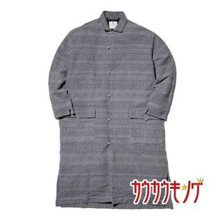 スノーピーク(Snow Peak)の【未使用】スノーピーク Cotton Silk Jacquard Coat ロングコート M メンズ Snow Peak アウター(その他)