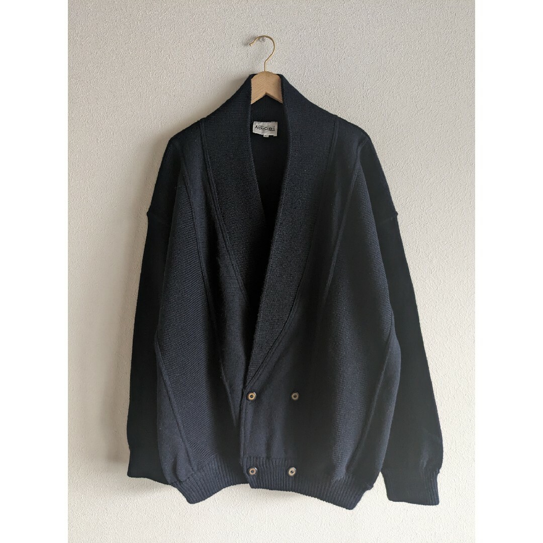 COMOLI(コモリ)のAldo Colitti KNIT DOUBLE BREASTED JACKET メンズのジャケット/アウター(テーラードジャケット)の商品写真