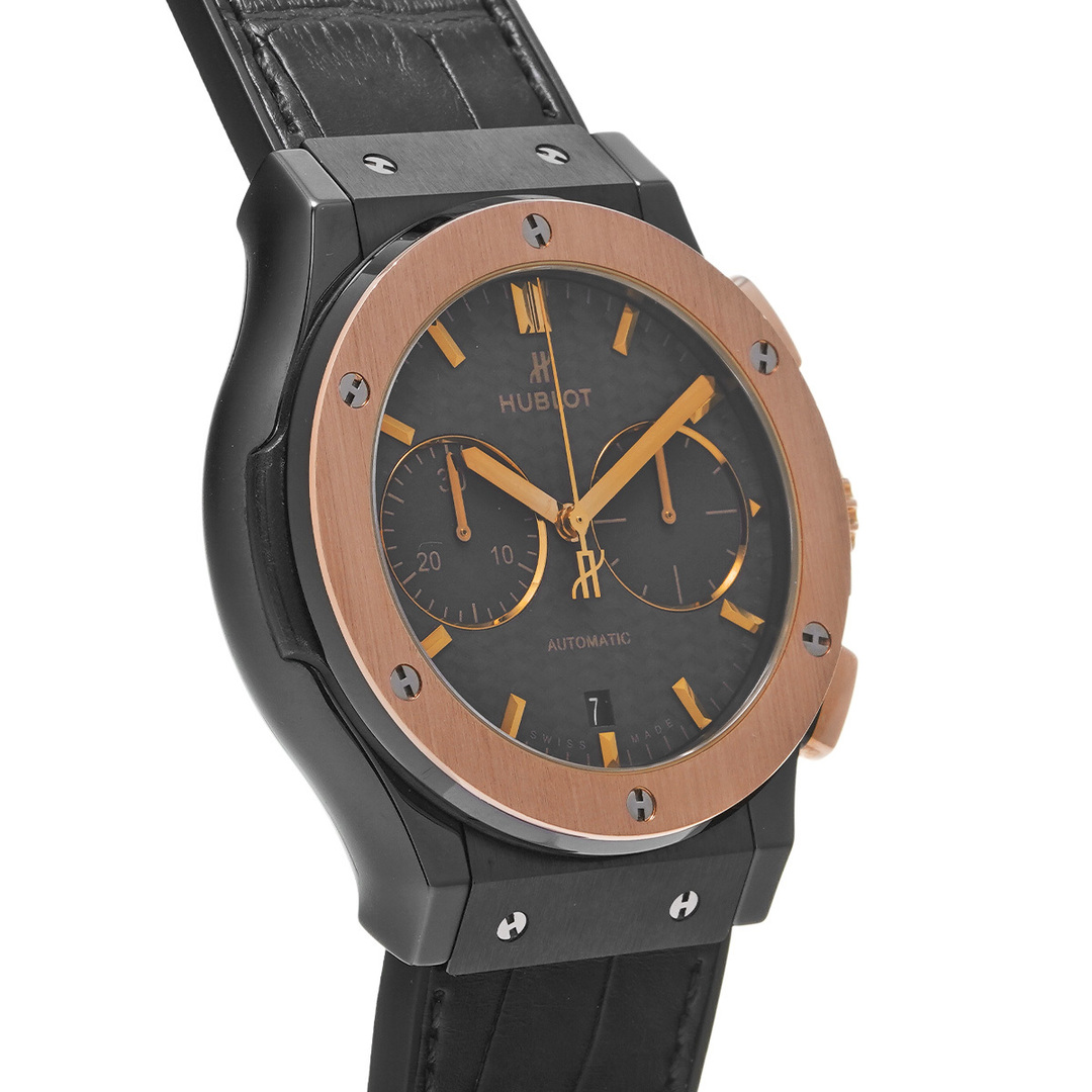 HUBLOT(ウブロ)の中古 ウブロ HUBLOT 521.CO.1780.RX ブラックカーボン メンズ 腕時計 メンズの時計(腕時計(アナログ))の商品写真