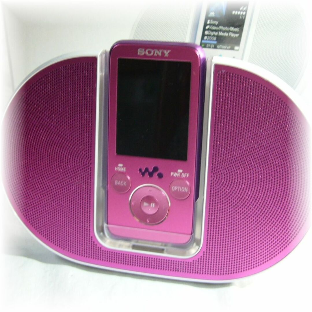 SONY - SONYウォークマン FM付 スピーカー付属4GB ピンクNW SONY - SONYウォークマン FM付 スピーカー付属4GB ピンクNW