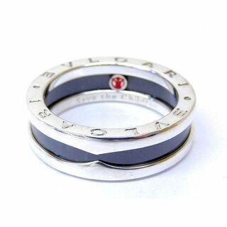 ブルガリ(BVLGARI)の新品同様品 BVLGARI ブルガリ リング ☆ 16.5号 (57) B.zero1 ビーゼロワン セーブザチルドレン SV925 指輪 □5L6A(リング(指輪))