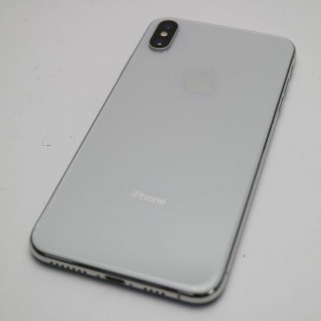 iPhone(アイフォーン)のSIMフリー iPhoneXS MAX 512GB シルバー 本体  M222 スマホ/家電/カメラのスマートフォン/携帯電話(スマートフォン本体)の商品写真