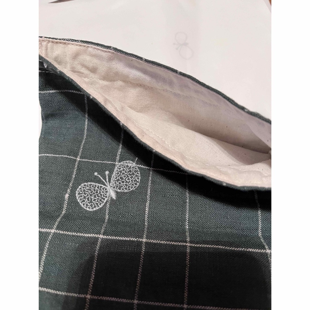 mina perhonen(ミナペルホネン)のミナペルホネン　ハンドメイド　袋　新品未使用 レディースのファッション小物(ポーチ)の商品写真