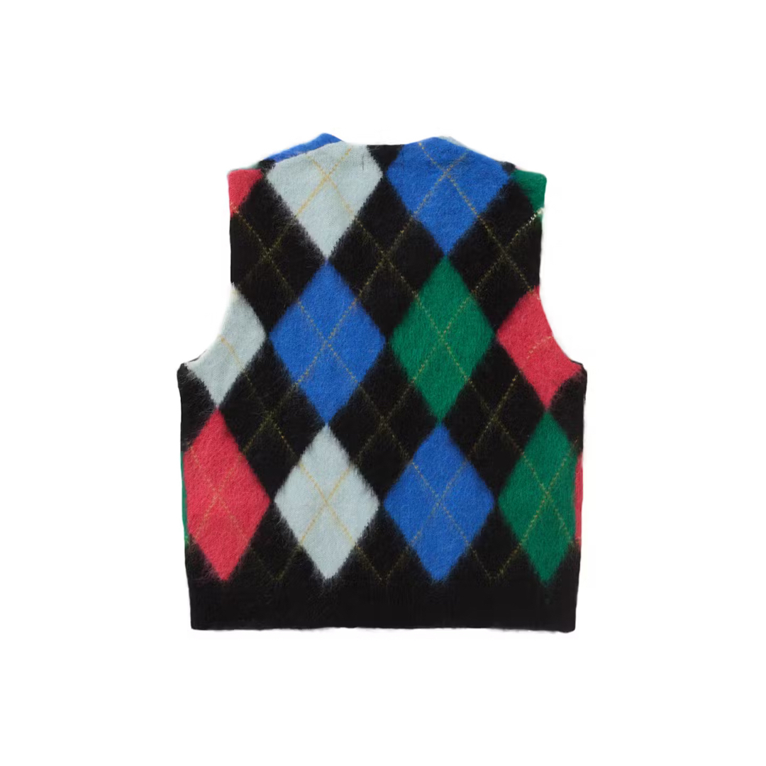 Supreme(シュプリーム)のsupreme brushed argyle zip up vest メンズのトップス(ベスト)の商品写真