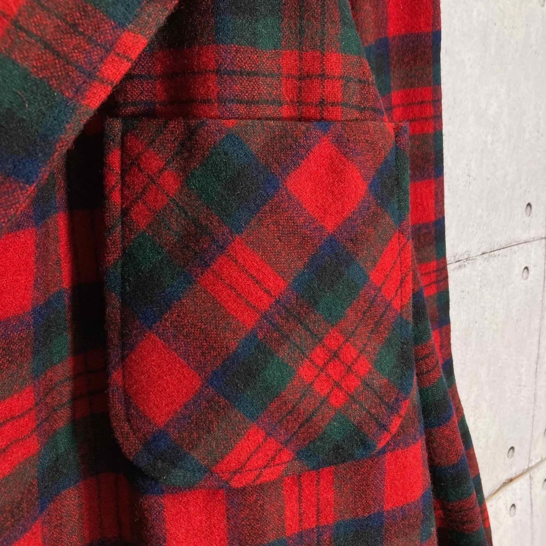 PENDLETON(ペンドルトン)の【超希少】70s PENDLETON/ペンドルトン チェック柄 ウールジャケット メンズのジャケット/アウター(テーラードジャケット)の商品写真